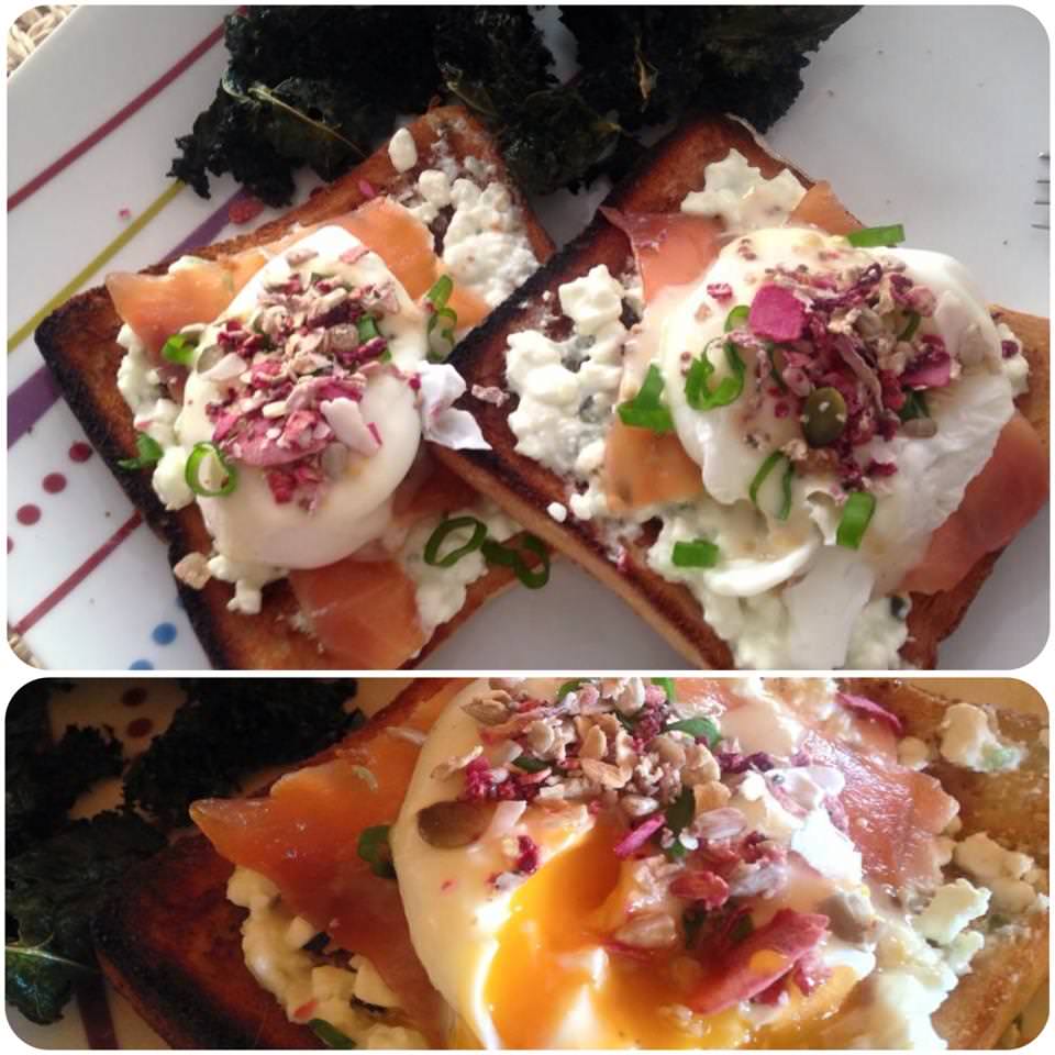 Pm Poached Eggs And Smoked Salmon