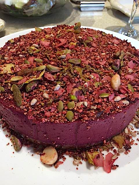 Pm Red Velvet Beetroot Cacao Cashew Cake